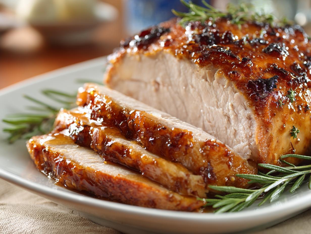 Maple-Glazed Roast Turkey Breast - detail 4