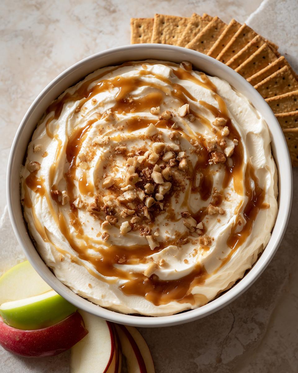Sensational Caramel Apple Cheesecake Dip Recipe